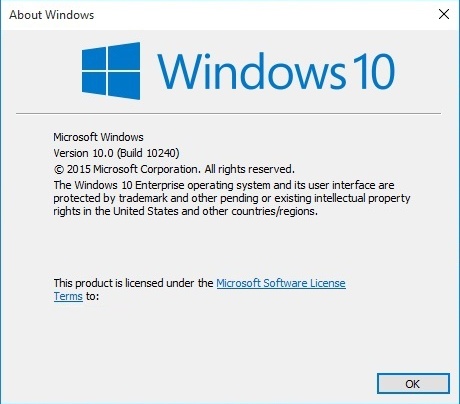 windows 10 pro 10240 product key